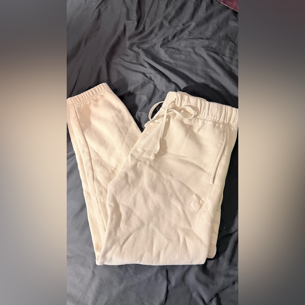 Playboy by Pacsun tan sweatpants